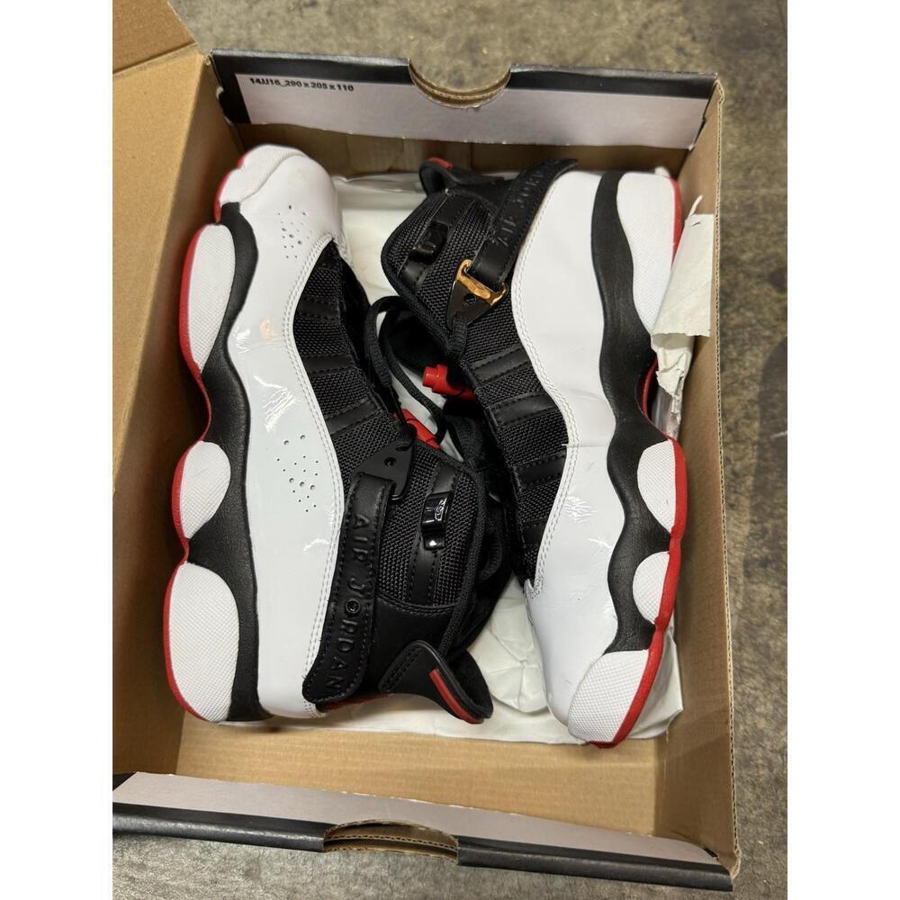 Jordan 6 Rings Bred. Kids Size 5Y